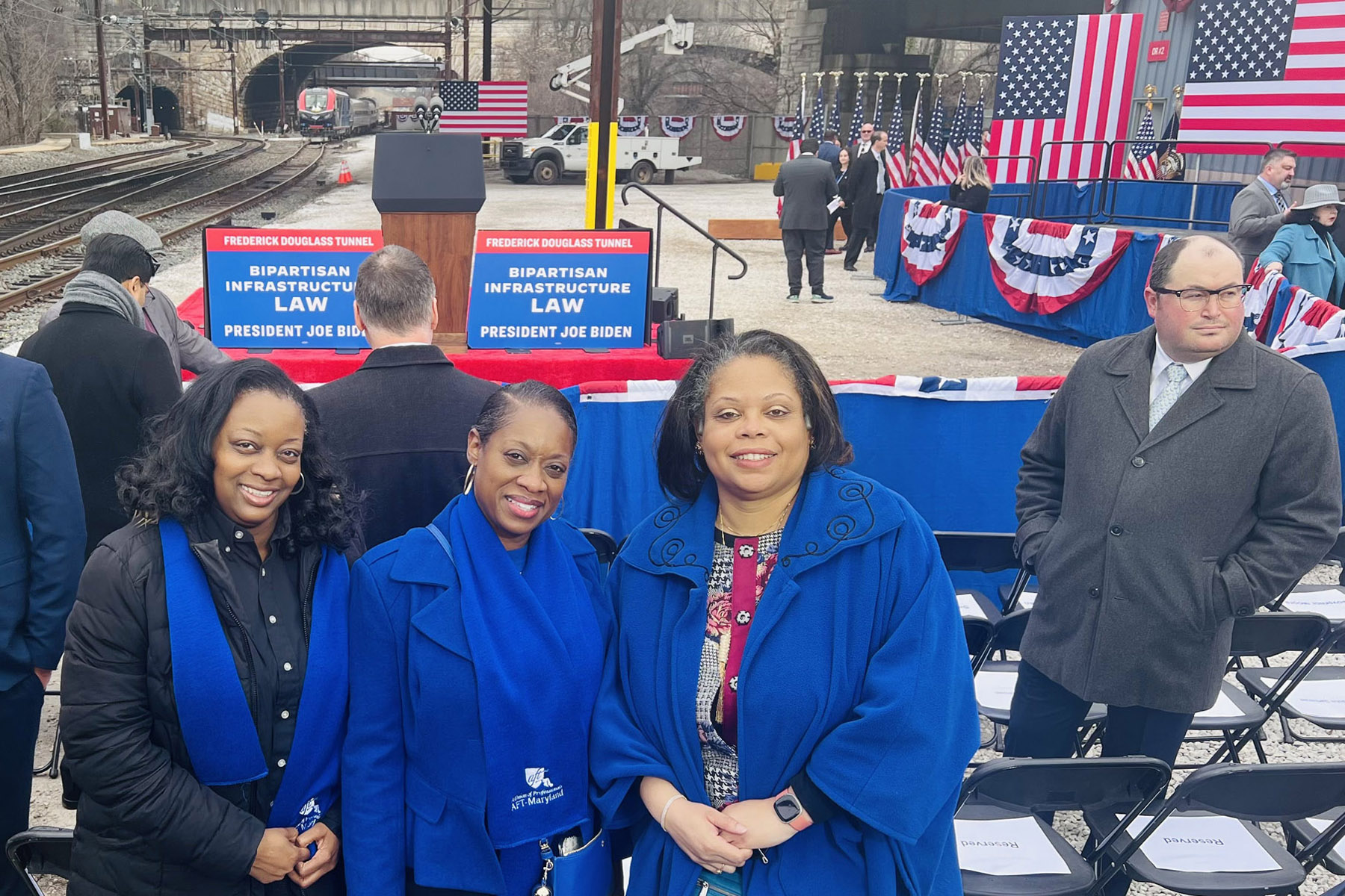 President Biden Visits Baltimore | AFT-Maryland