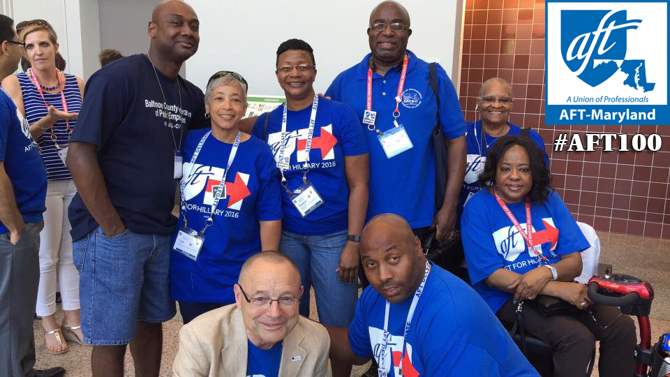 AFT Convention, Day One AFTMaryland