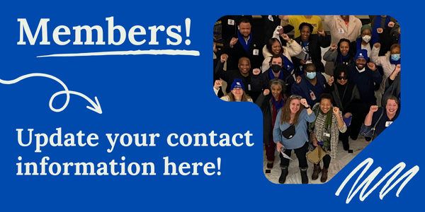 Members! Update your contact information here!