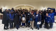 AFT Maryland Members at Lobby Night in Annapolis, MD