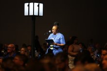 LaBrina Hopkins at AFT Convention 2026