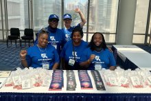 AFT Maryland staff at Convention 2026