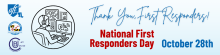 National First Responders Day is October 28th