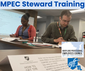 MPEC Steward Training at AFT Maryland